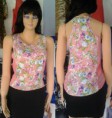 Blusa corte triangulo